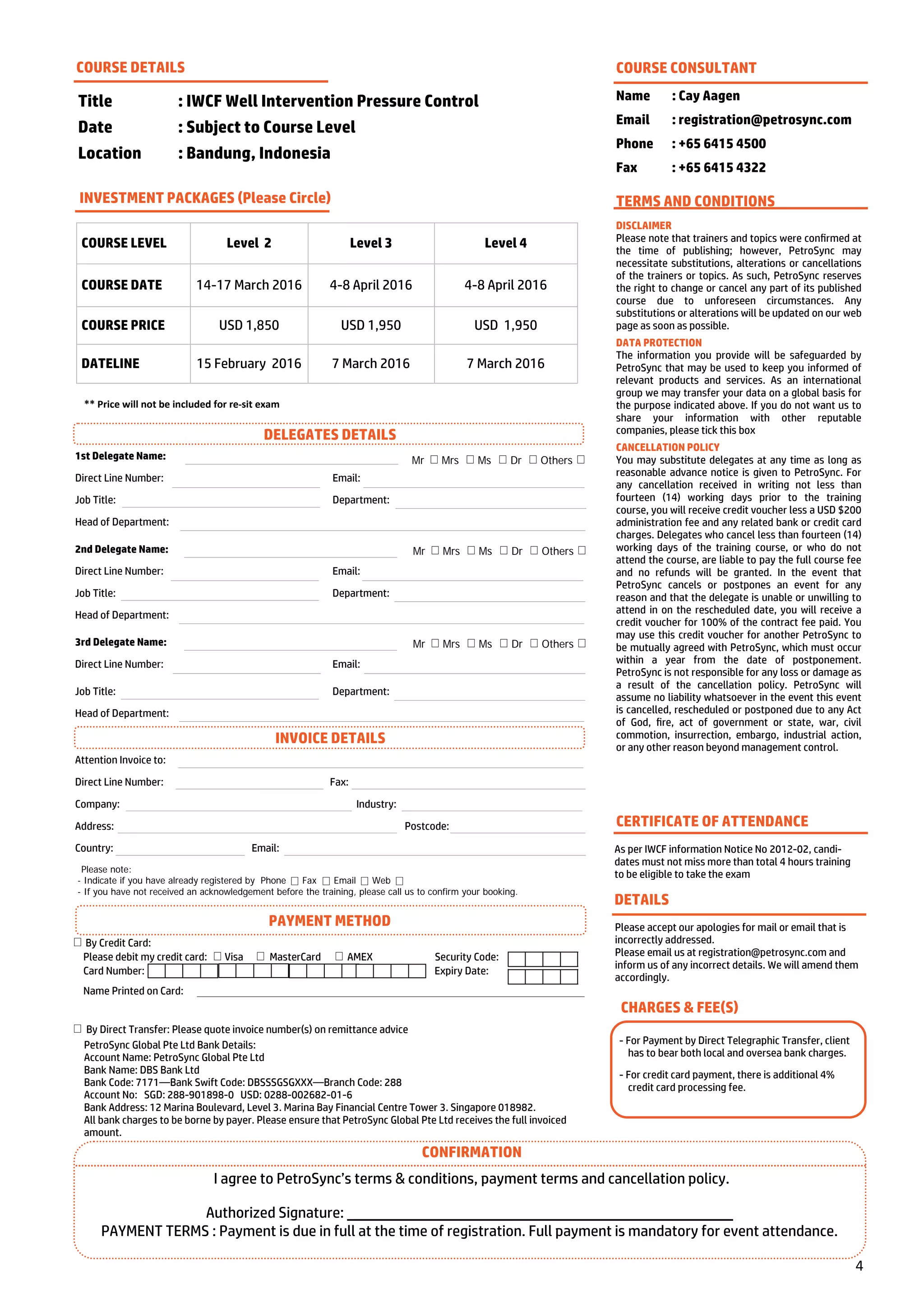 PetroSync - IWCF Well Intervention Pressure Control Level 3 & 4 | PDF