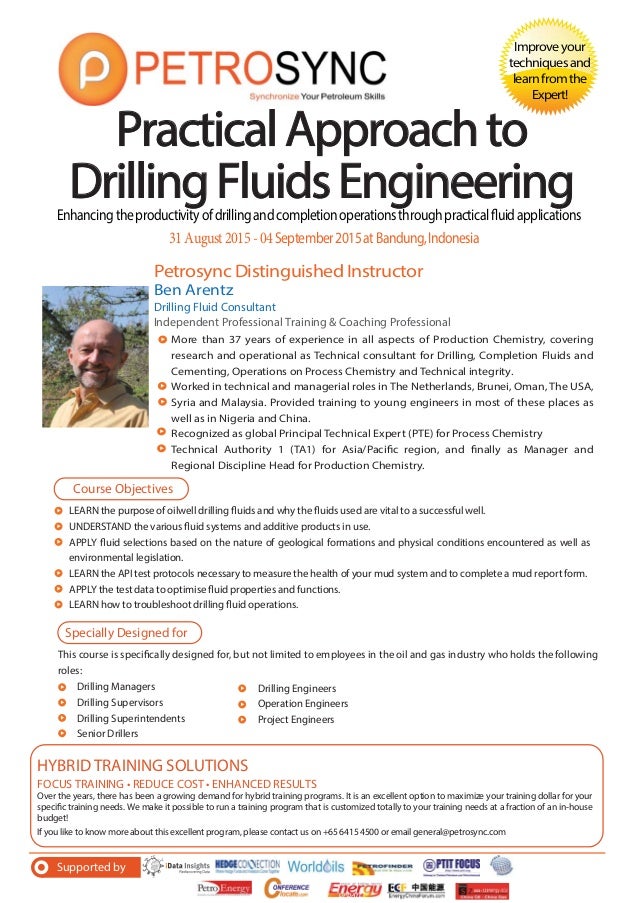 PetroSync Practical Approach to Drilling Fluids Engineering
