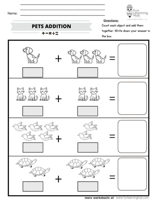 Pets Addition Black and White for kids.pdf