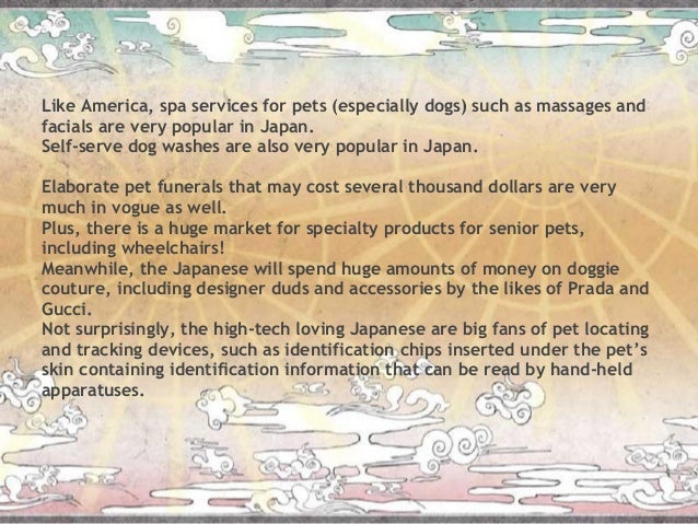 Pets in japan