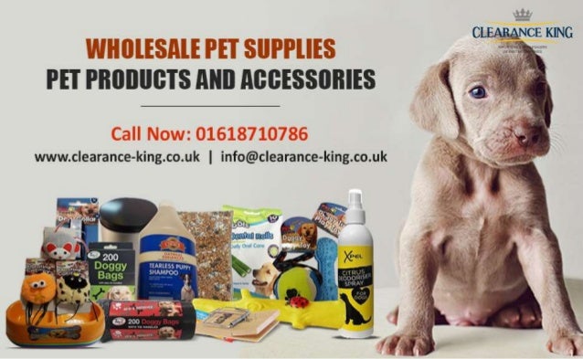 pet food and accessories wholesale