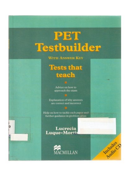 More 1 Testbuilder | More! Level 1 – VPGJM