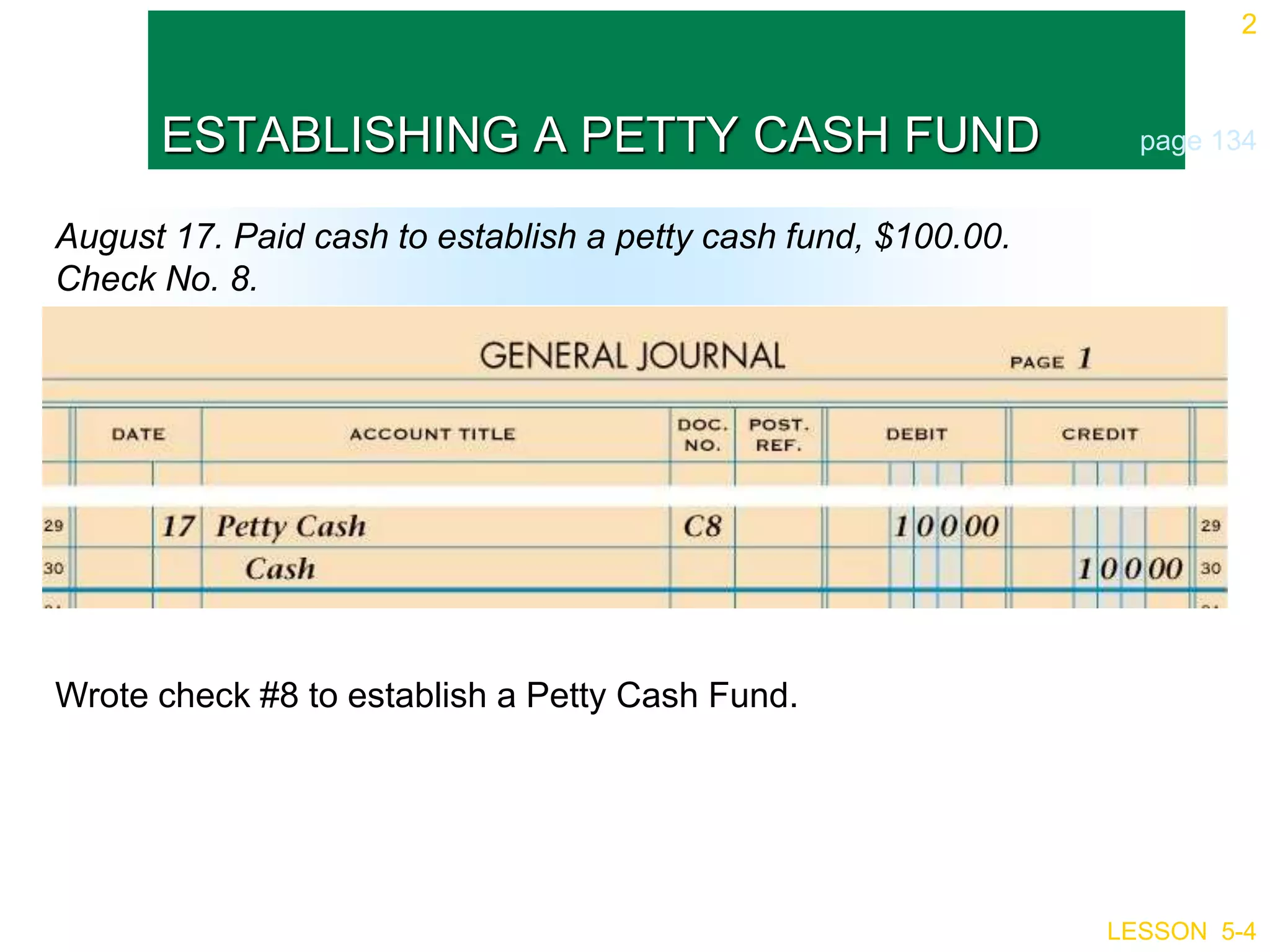 petty cah training.ppt