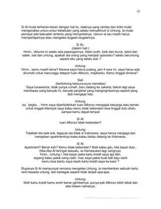 Petualangan Sial Dan Untung