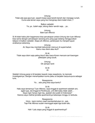 Petualangan Sial Dan Untung