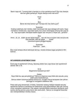 Petualangan Sial Dan Untung