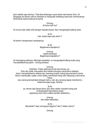 Petualangan Sial Dan Untung