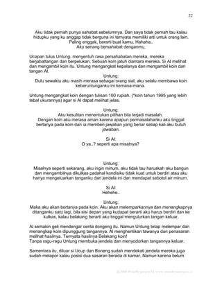 Petualangan Sial Dan Untung