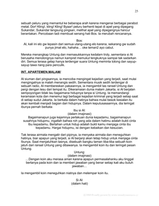 Petualangan Sial Dan Untung