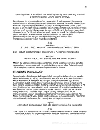 Petualangan Sial Dan Untung