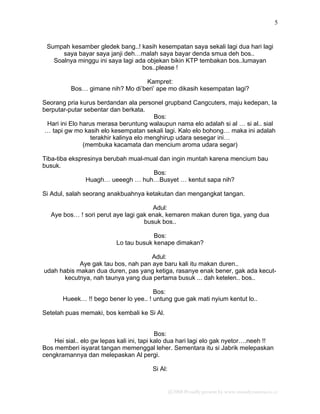 Petualangan Sial Dan Untung