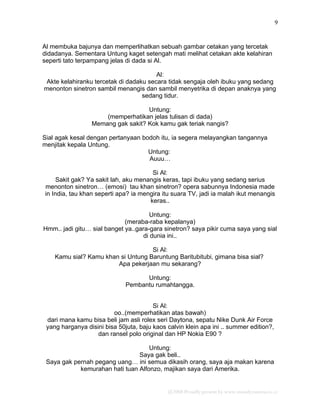 Petualangan Sial Dan Untung