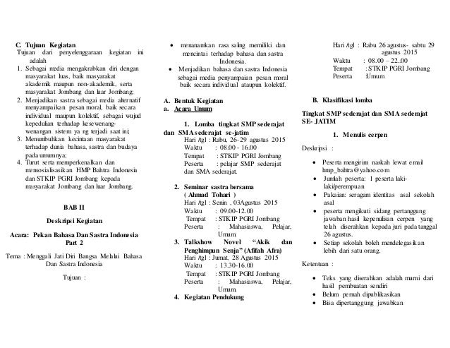 Petunjuk pelaksanaan dan petunjuk teknis