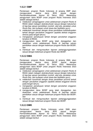 Program Roots Contoh Petunjuk Pelaksanaan Program ROOTS TPPK.ppt