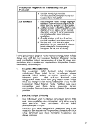 Petunjuk Pelaksanaan Program ROOTS TPPK.ppt