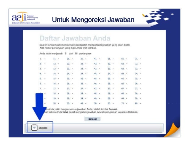 Petunjuk pelaksanaan ujian online