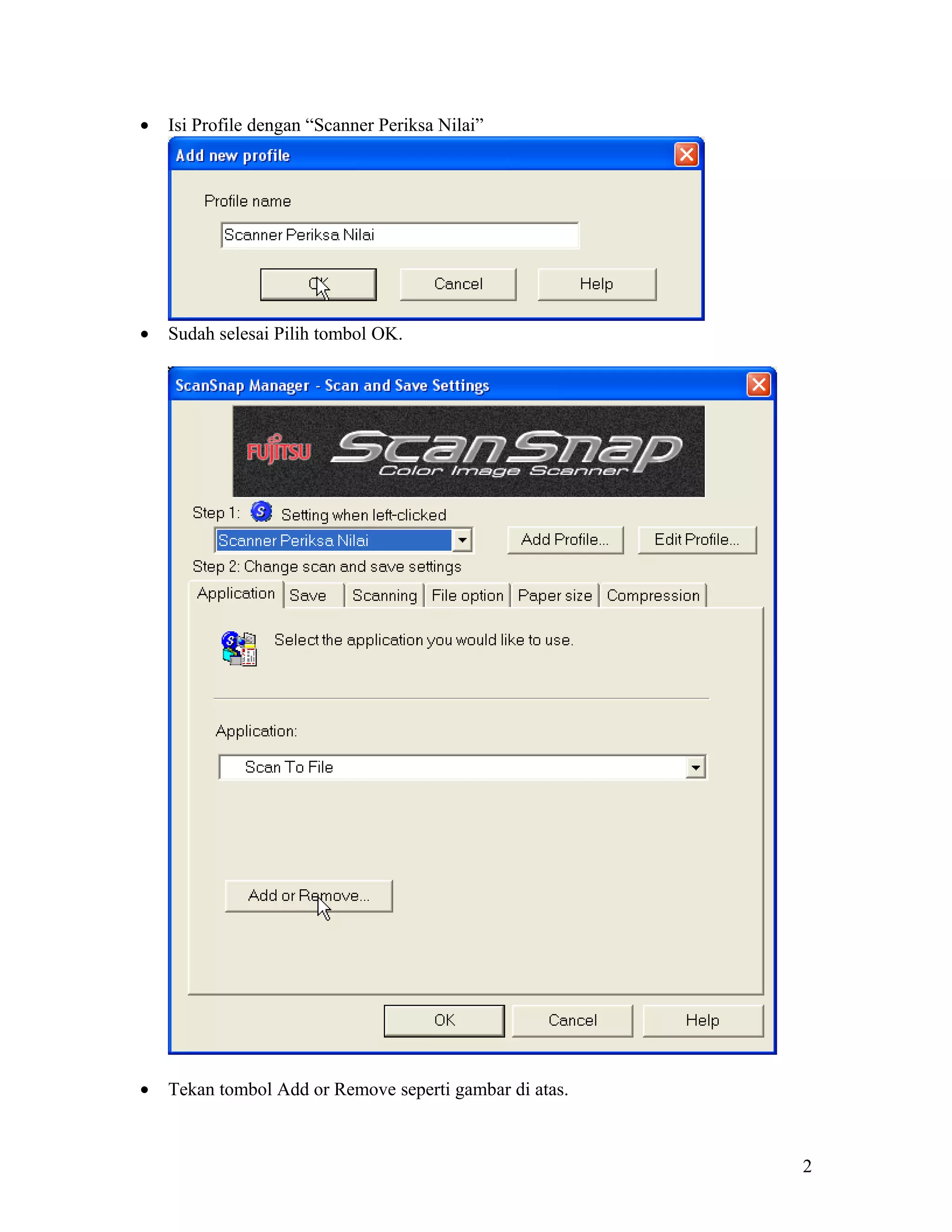 Petunjuk penggunaan scansnap | DOC