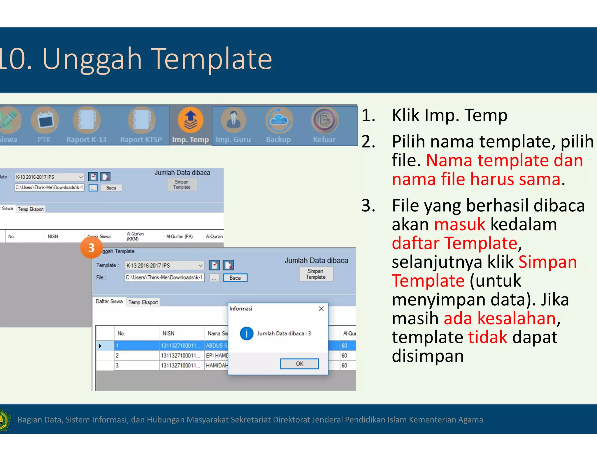 Petunjuk Pengisian Raport Emis Pdf