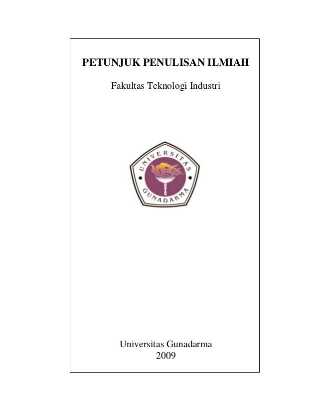 Petunjuk Penulisan Ilmiah Teknik Elektro