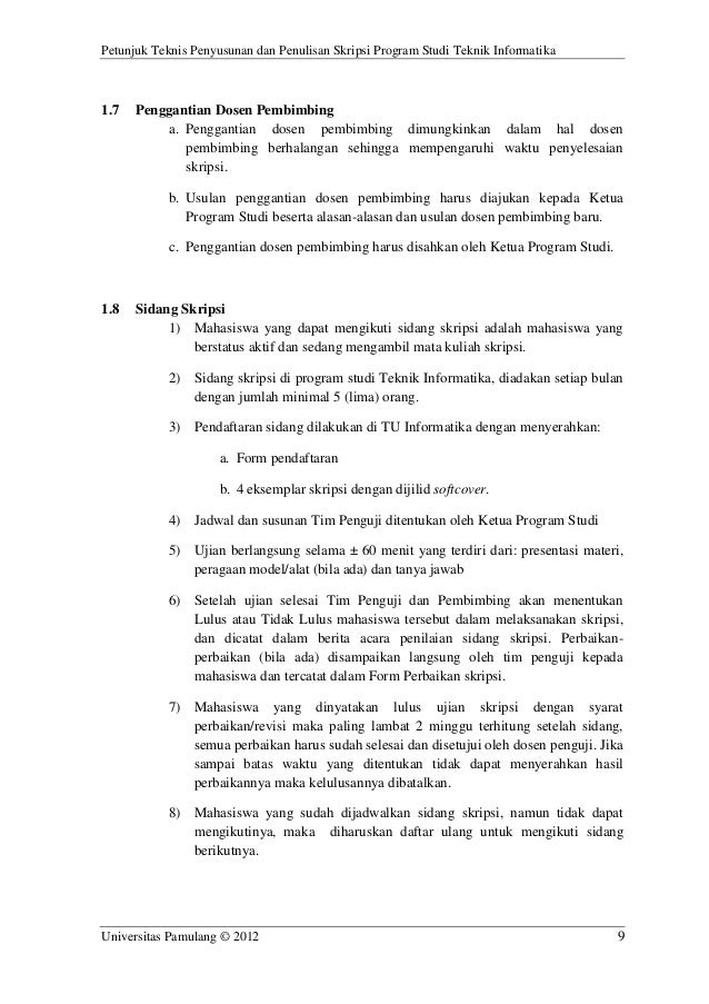 Skripsi Teknik Informatika Dan Program