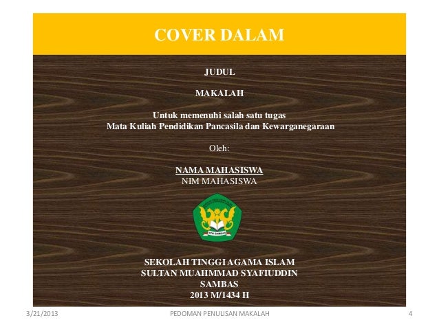 Doc Makalah Pendidikan Kewarganegaraan Sebagai Mata Ilhamjaya Saputra Academia Edu