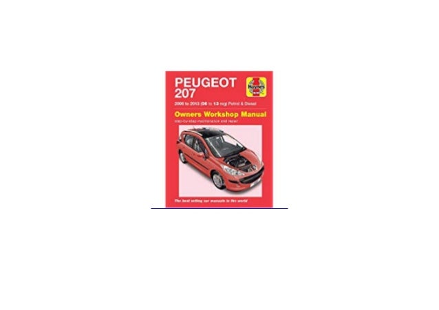 [P.D.F.] LIBRARY Peugeot 207 06 to 13 06 to 09 ^^Full_Books^^