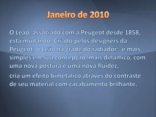 Estudo de Marca - Peugeot