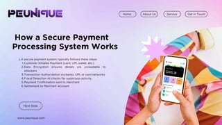 Secure Payment Processing System for Businesses | PDF