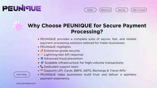 Secure Payment Processing System for Businesses | PDF