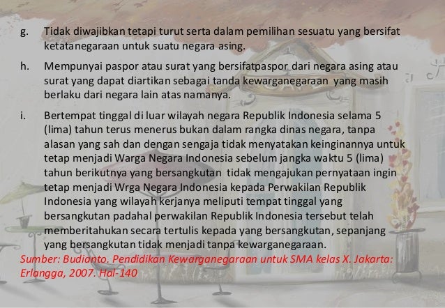 izin masuk surat ga Indonesia Pewarganegaraan