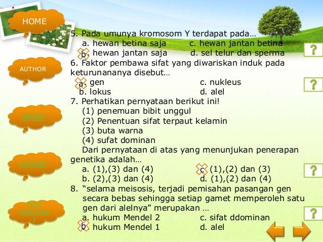 Pewarisan sifat Pewarisan sifat