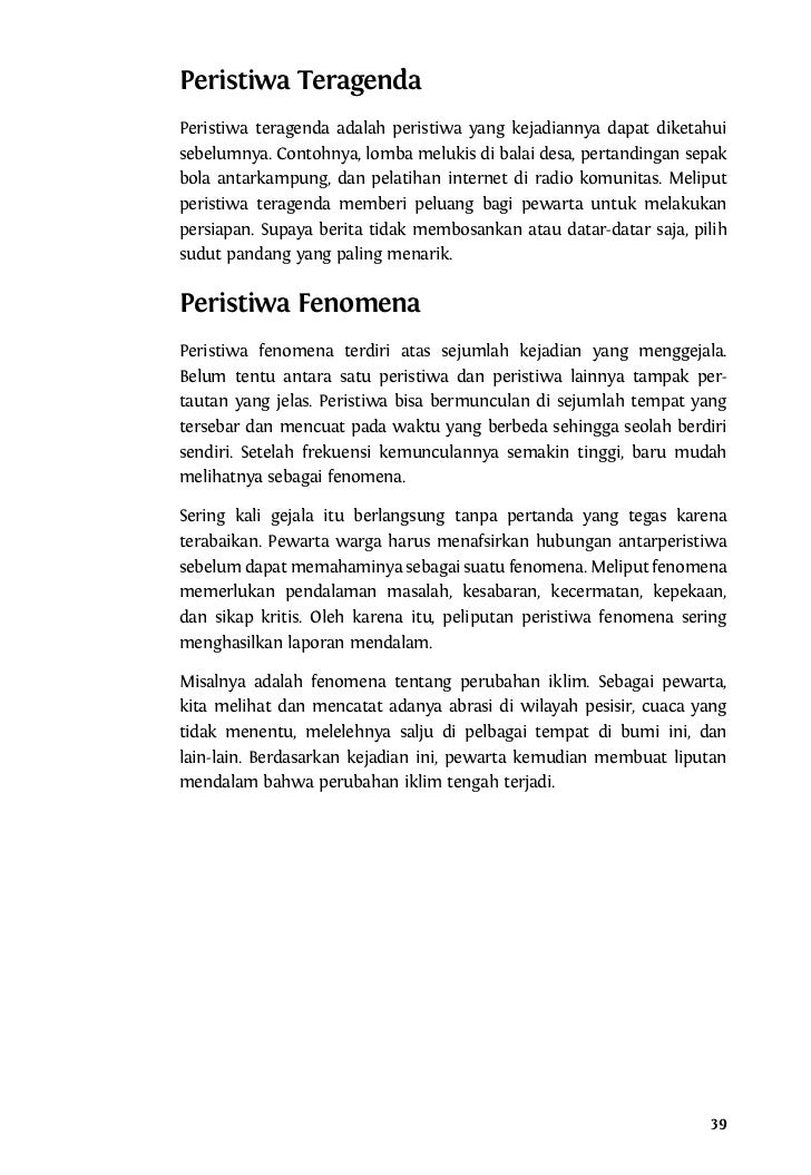 Pewartawarga: Teori dan Praktik