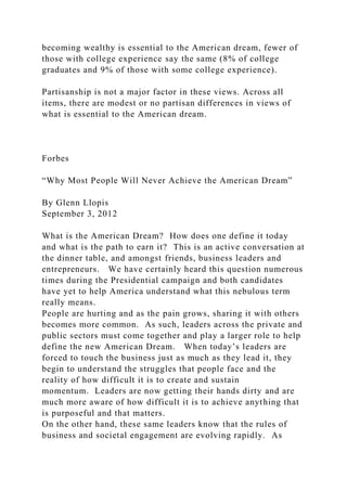 Pew Research CenterMost think the American dream is within re.docx