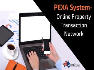 Pexa system online property transaction network 2