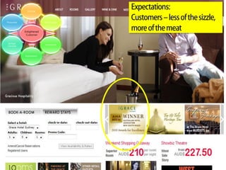 Choice
                                        Expectations:
Prosumer                  Promiscuity
                                        Customers – less of the sizzle,
           Enlightened
                                        more of the meat
            Customer


Multiple
                          Groundswell
Channels



           Expectations
 