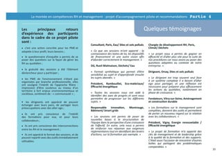 Dirigeants d'éco-PME d'Île-de-France : professionalisation RH