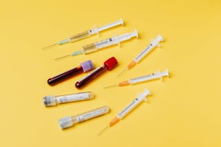 Syringes and clinical blood