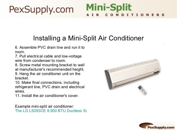 install cable to cover how Conditioners Split Mini Air