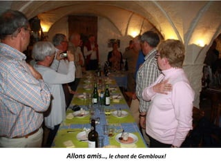 Allons amis…, le chant de Gembloux!
 