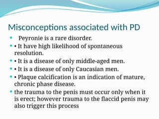 Peyronie Disease. Jayateerth PPT. powerpoint | PPTX