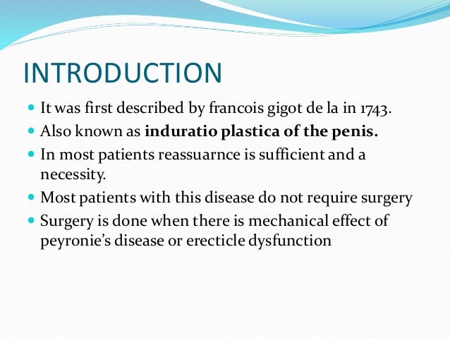 Peyronie's disease and viagra