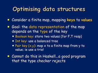 Peyton jones-2009-fun with-type_functions-slide | PDF