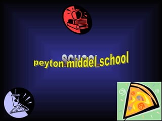 SCHOOL peyton middel school 