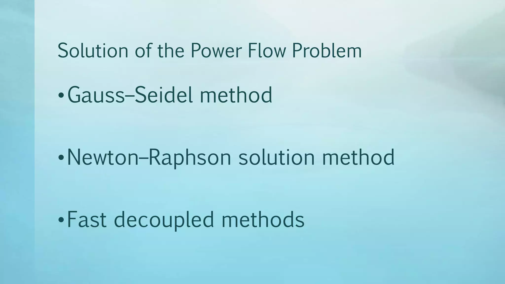 Continuous Action Potential Games With Applications To Optimal Power Flow power flow and optimal power flow | PPT