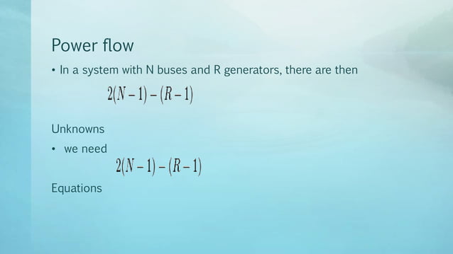 power flow and optimal power flow | PPTX