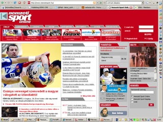 Agenda

                               Screenshot of the published
                               page – nso.hu




 Qualysoft Informatikai Zrt.                                 6
 