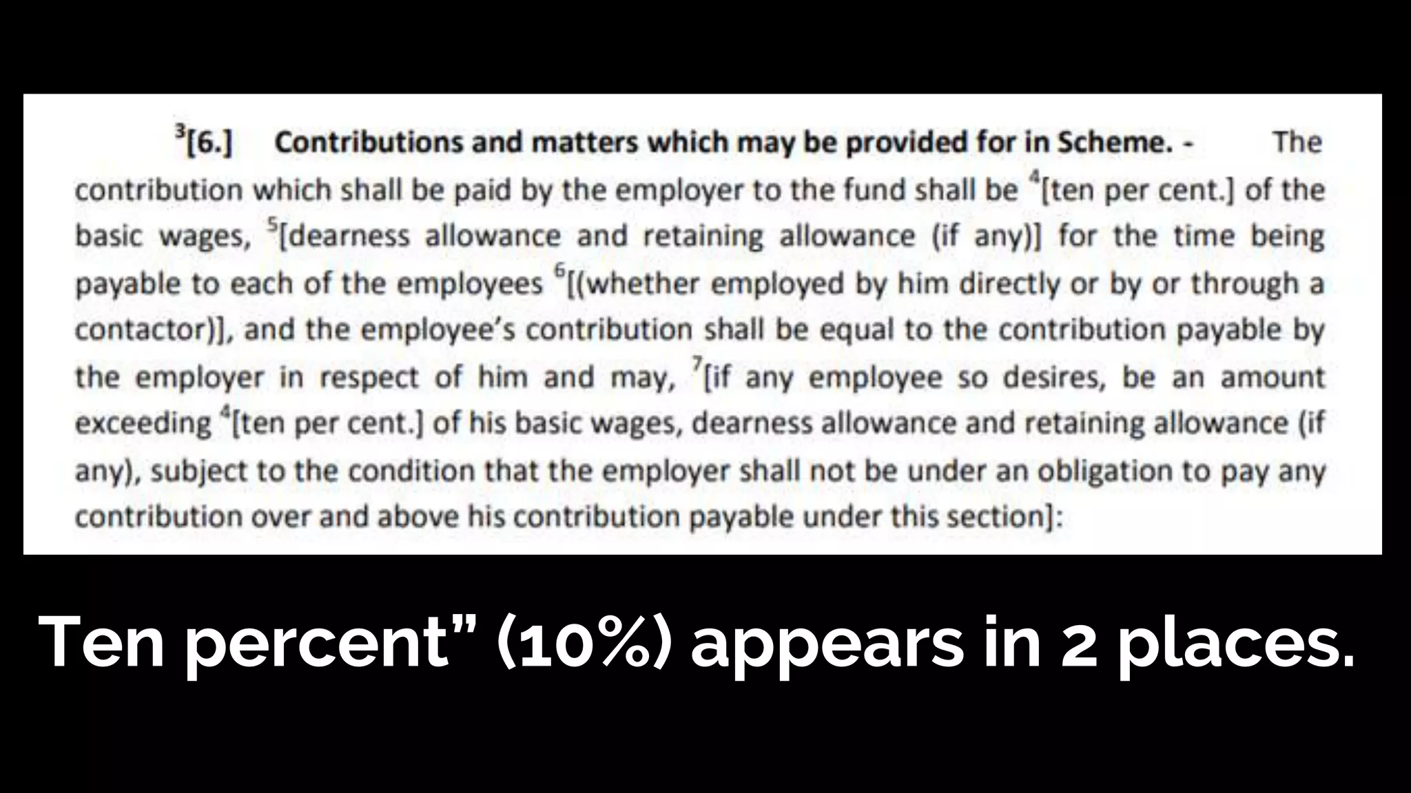 Ten percent” (10%) appears in 2 places.
 