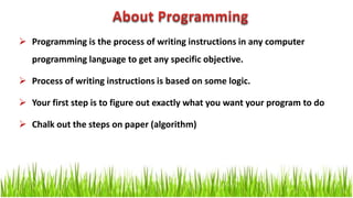 Programming Fundamentals lecture 2 | PPTX