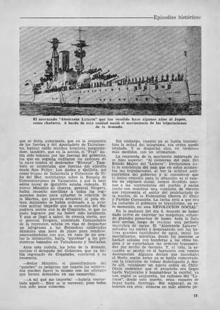 LA SUBLEVACION DE LA ESCUADRA