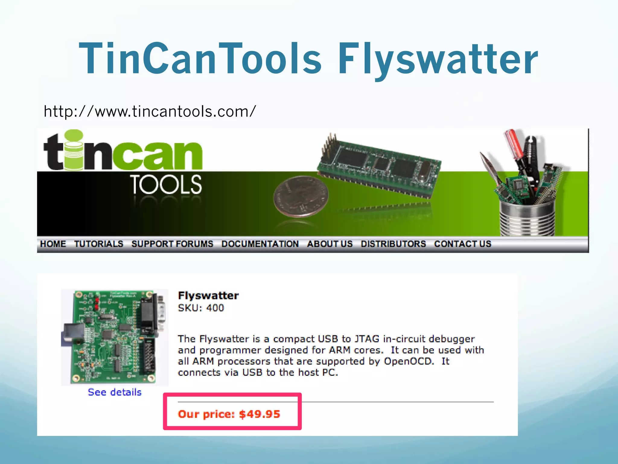TinCanTools Flyswatter 	
http://www.tincantools.com/	
 